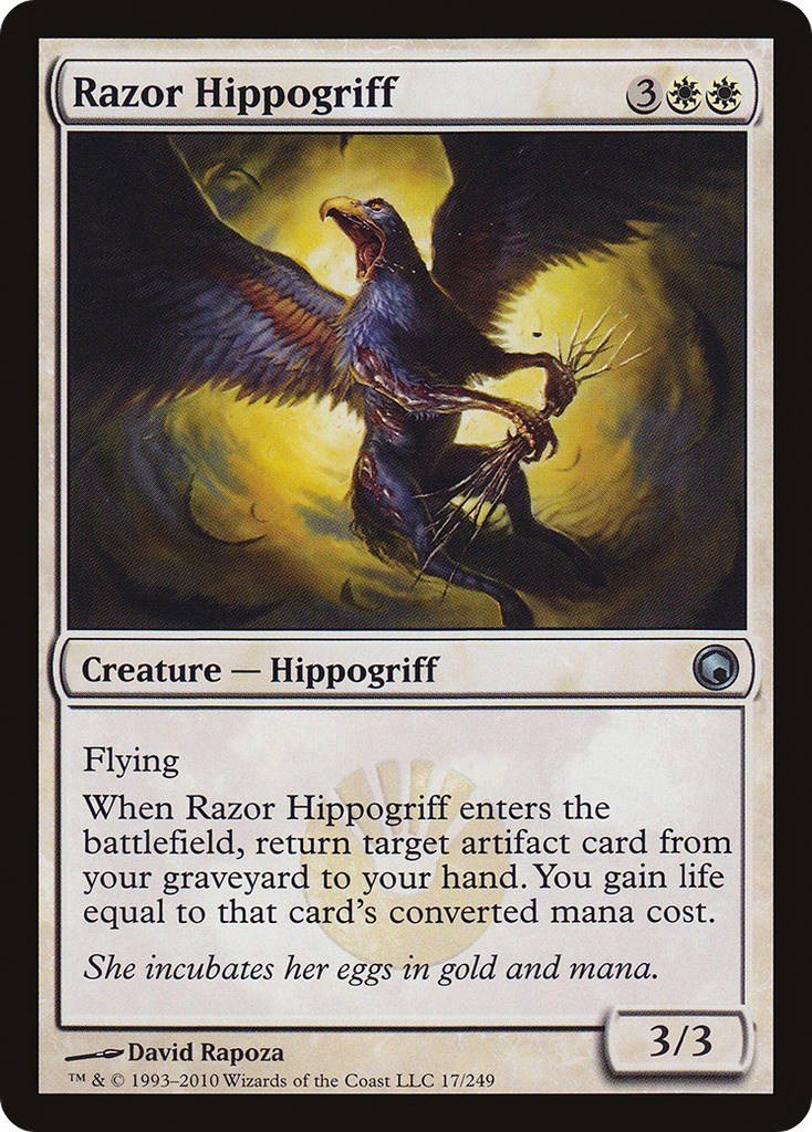 Magic: The Gathering - Razor Hippogriff - Scars of Mirrodin