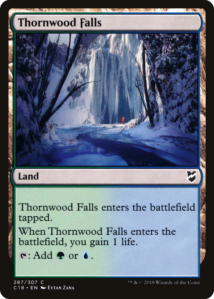 Magic: The Gathering - Thornwood Falls - Commander 2018