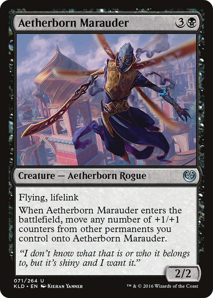 Magic: The Gathering - Aetherborn Marauder - Kaladesh