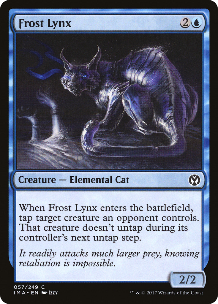 Magic: The Gathering - Frost Lynx - Iconic Masters