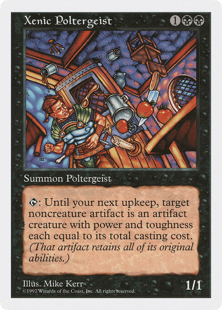 Magic: The Gathering - Xenic Poltergeist - Fifth Edition