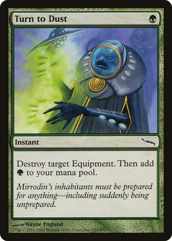 Magic: The Gathering - Turn to Dust - Mirrodin