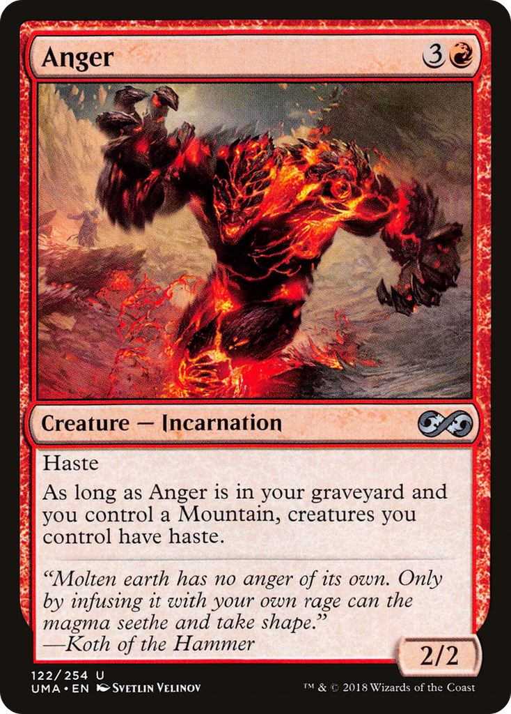 Magic: The Gathering - Anger - Ultimate Masters
