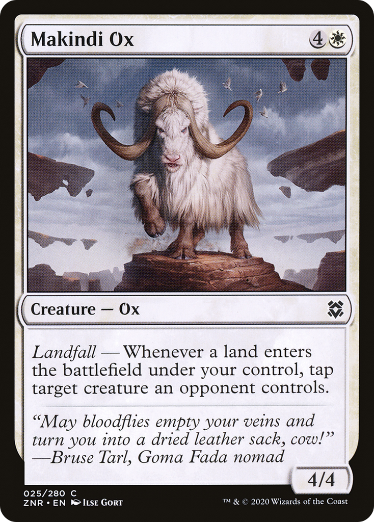 Magic: The Gathering - Makindi Ox - Zendikar Rising