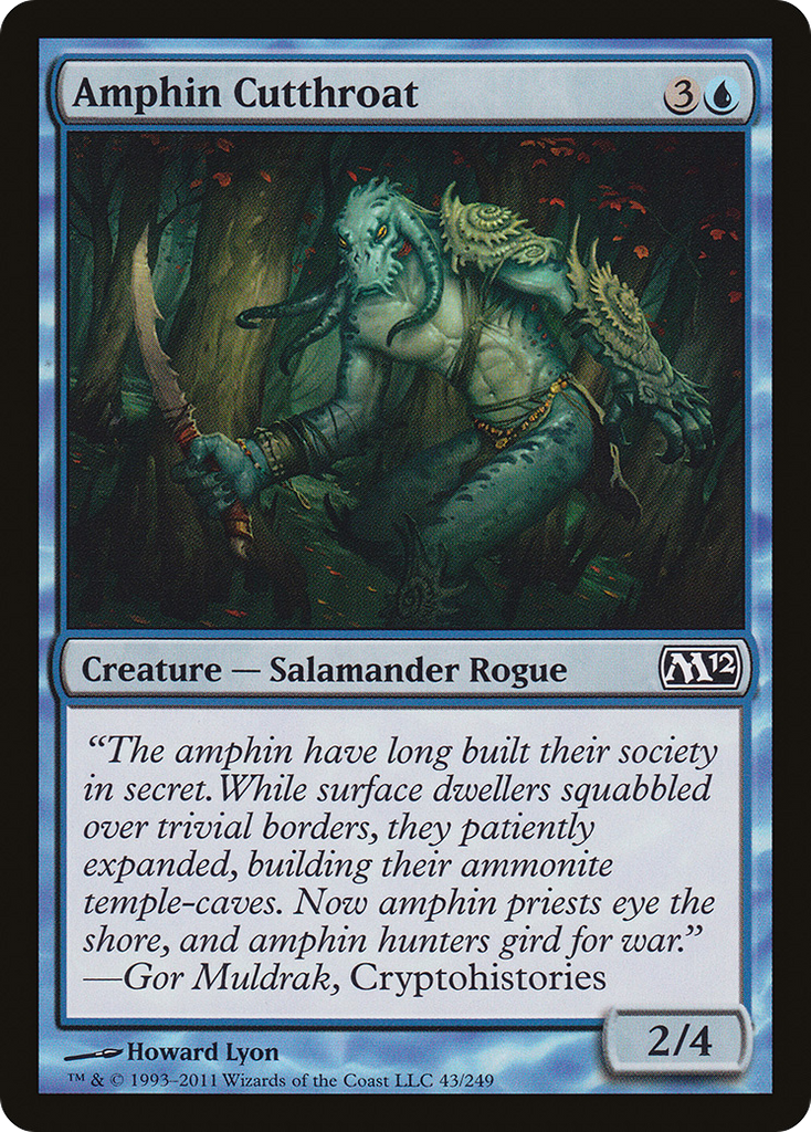 Magic: The Gathering - Amphin Cutthroat - Magic 2012