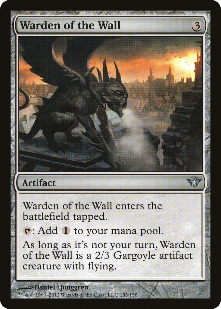 Magic: The Gathering - Warden of the Wall - Dark Ascension