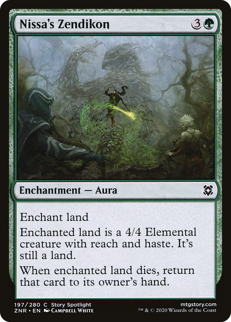 Magic: The Gathering - Nissa's Zendikon - Zendikar Rising