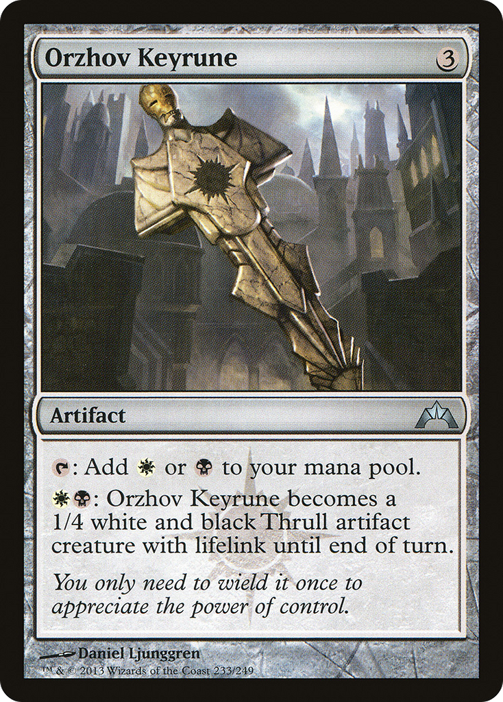 Magic: The Gathering - Orzhov Keyrune - Gatecrash