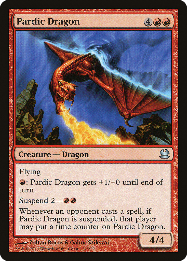 Magic: The Gathering - Pardic Dragon - Modern Masters