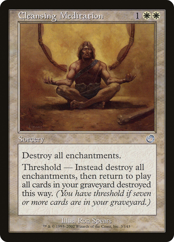 Magic: The Gathering - Cleansing Meditation - Torment