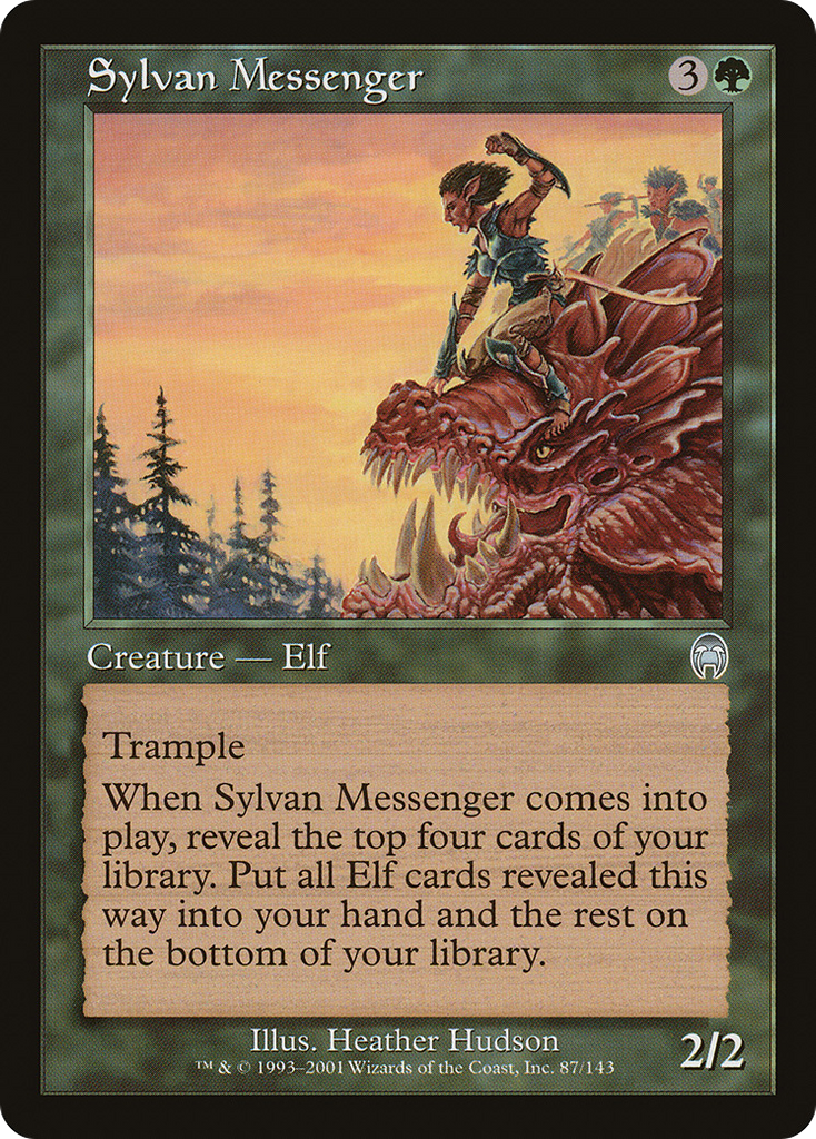 Magic: The Gathering - Sylvan Messenger - Apocalypse