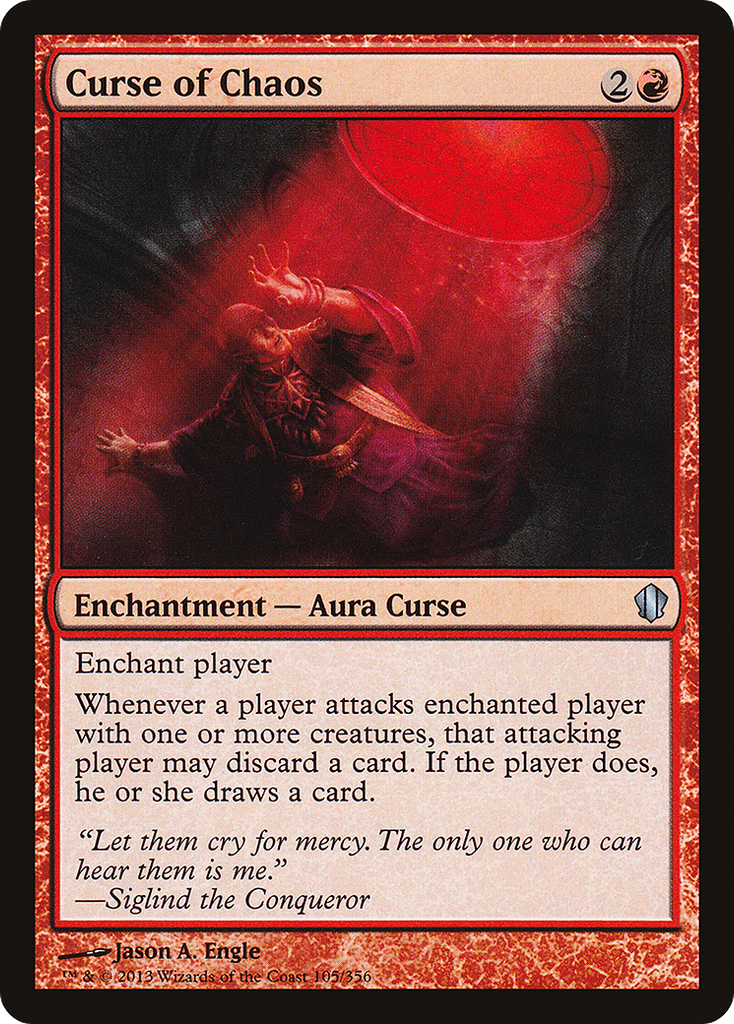 Magic: The Gathering - Curse of Chaos - Commander 2013