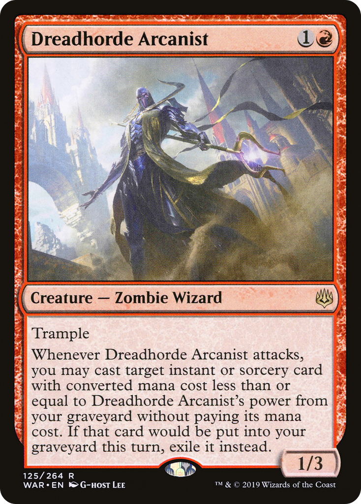 Magic: The Gathering - Dreadhorde Arcanist - War of the Spark