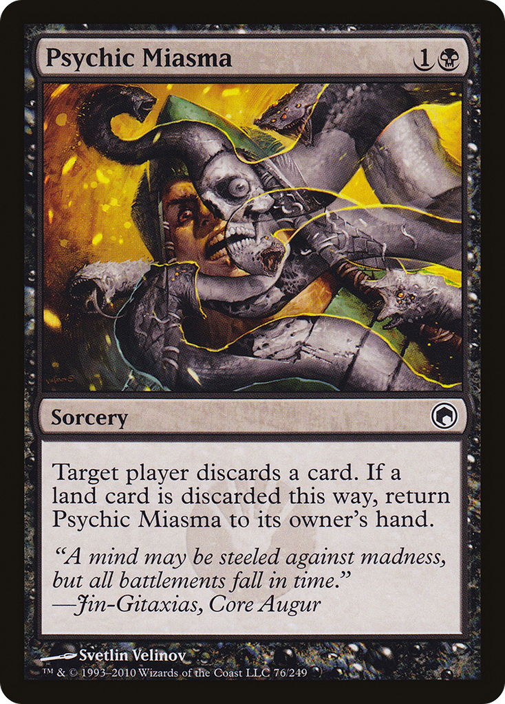 Magic: The Gathering - Psychic Miasma - Scars of Mirrodin