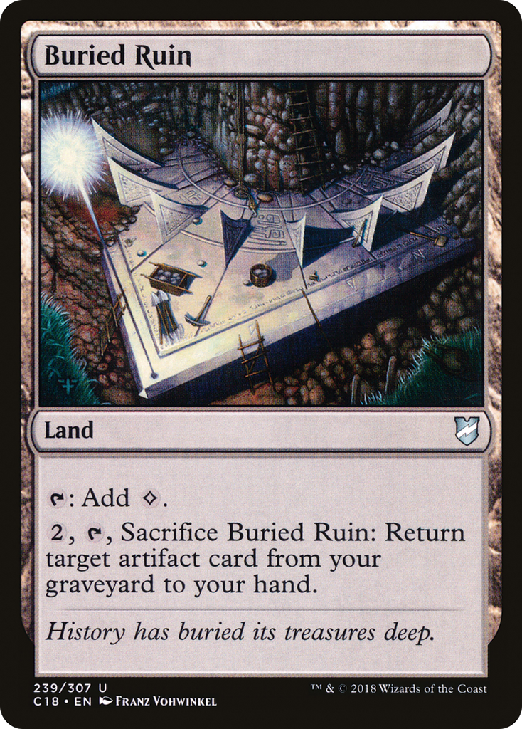 Magic: The Gathering - Buried Ruin - Commander 2018