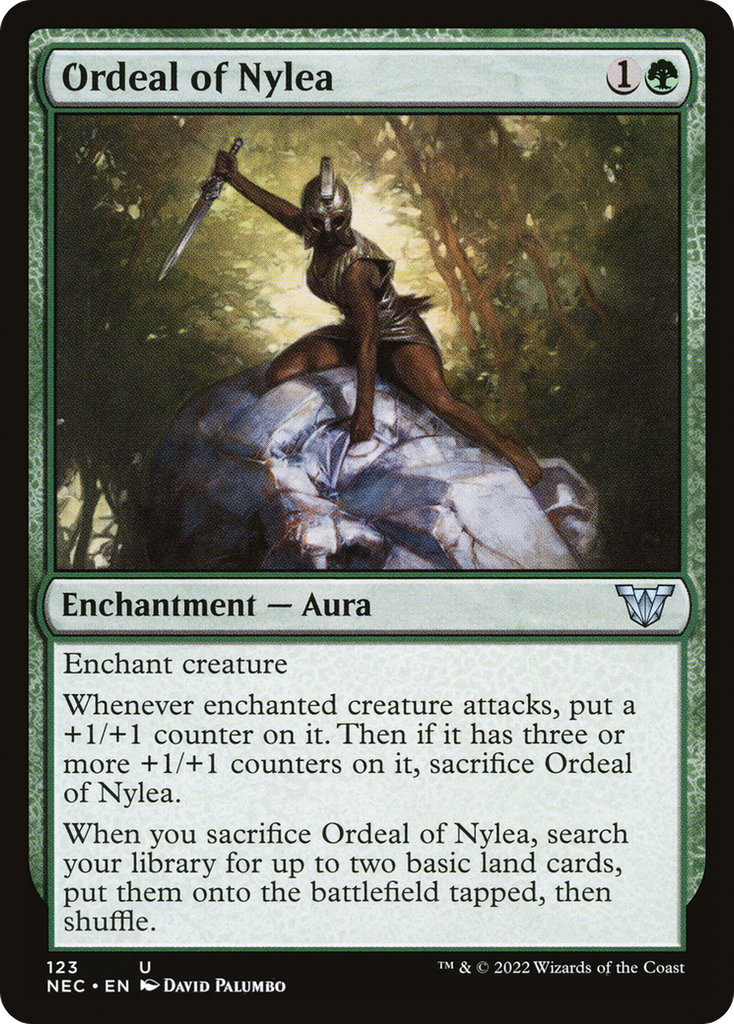 Magic: The Gathering - Ordeal of Nylea - Neon Dynasty Commander