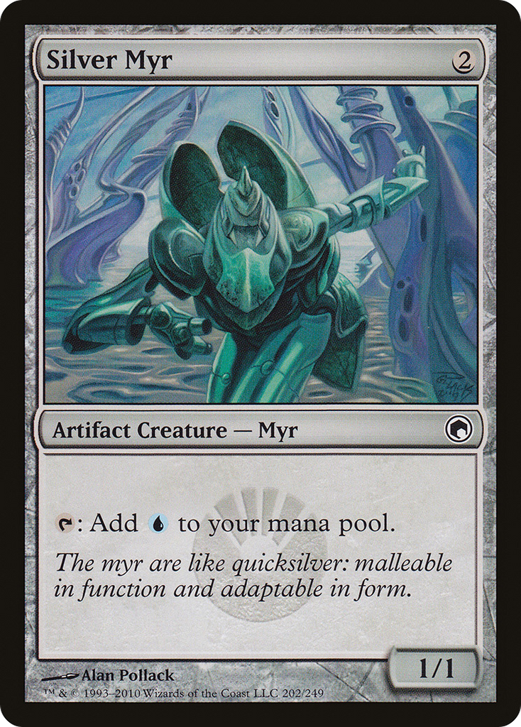 Magic: The Gathering - Silver Myr - Scars of Mirrodin