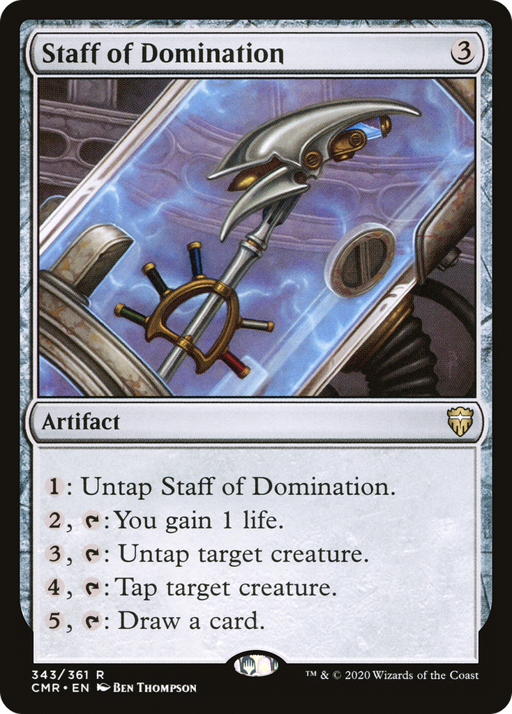 Magic: The Gathering - Staff of Domination - Commander Legends