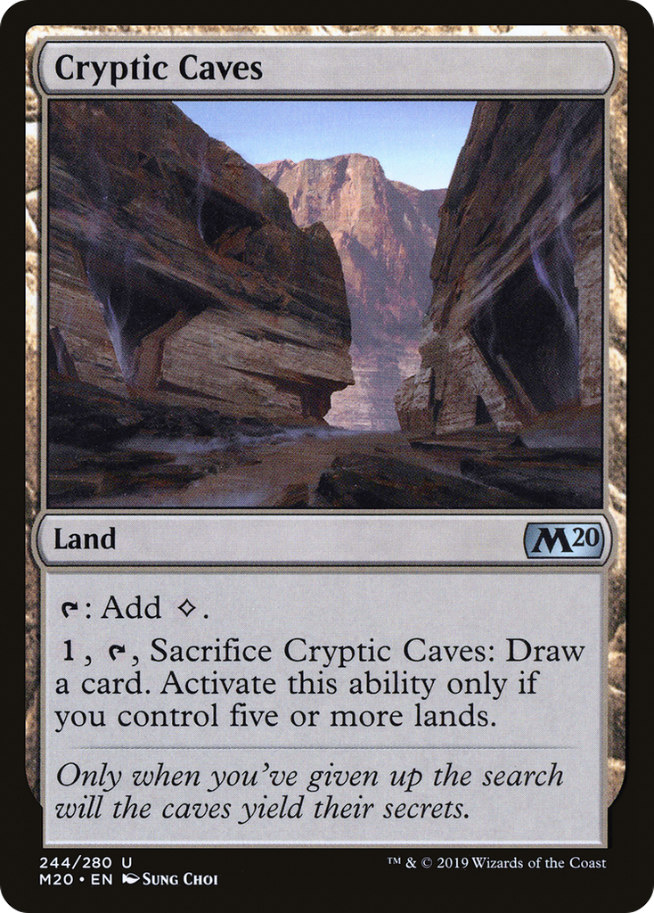 Magic: The Gathering - Cryptic Caves - Core Set 2020