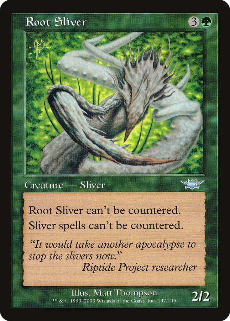 Magic: The Gathering - Root Sliver - Legions