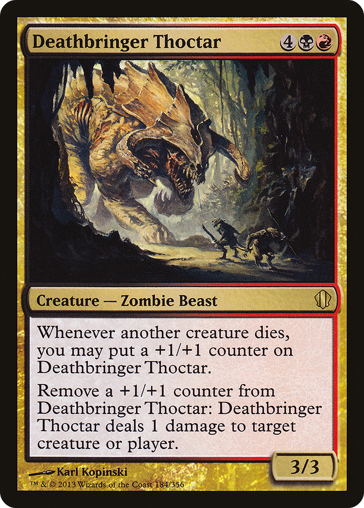 Magic: The Gathering - Deathbringer Thoctar - Commander 2013