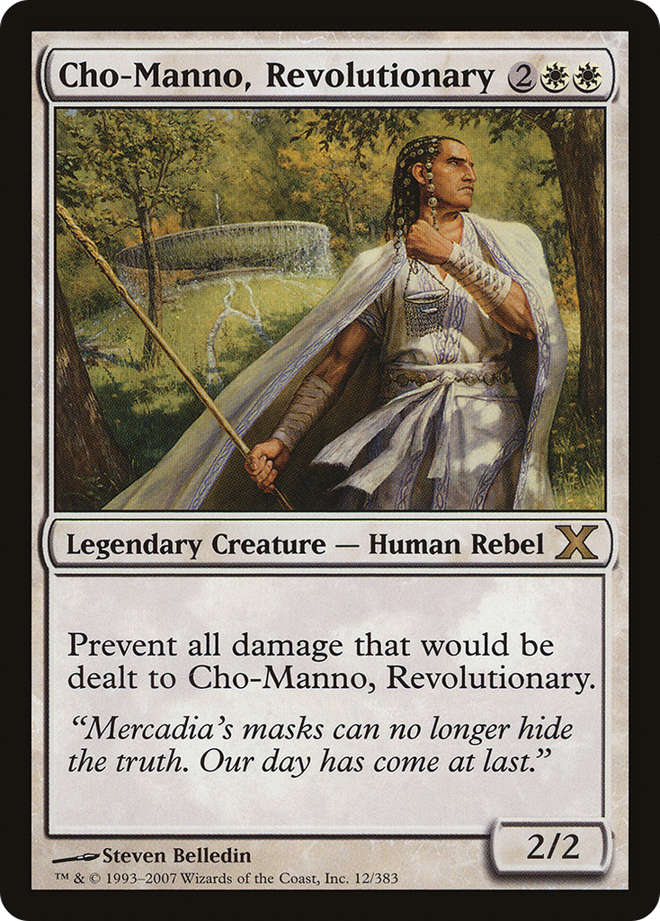 Magic: The Gathering - Cho-Manno, Revolutionary - Tenth Edition
