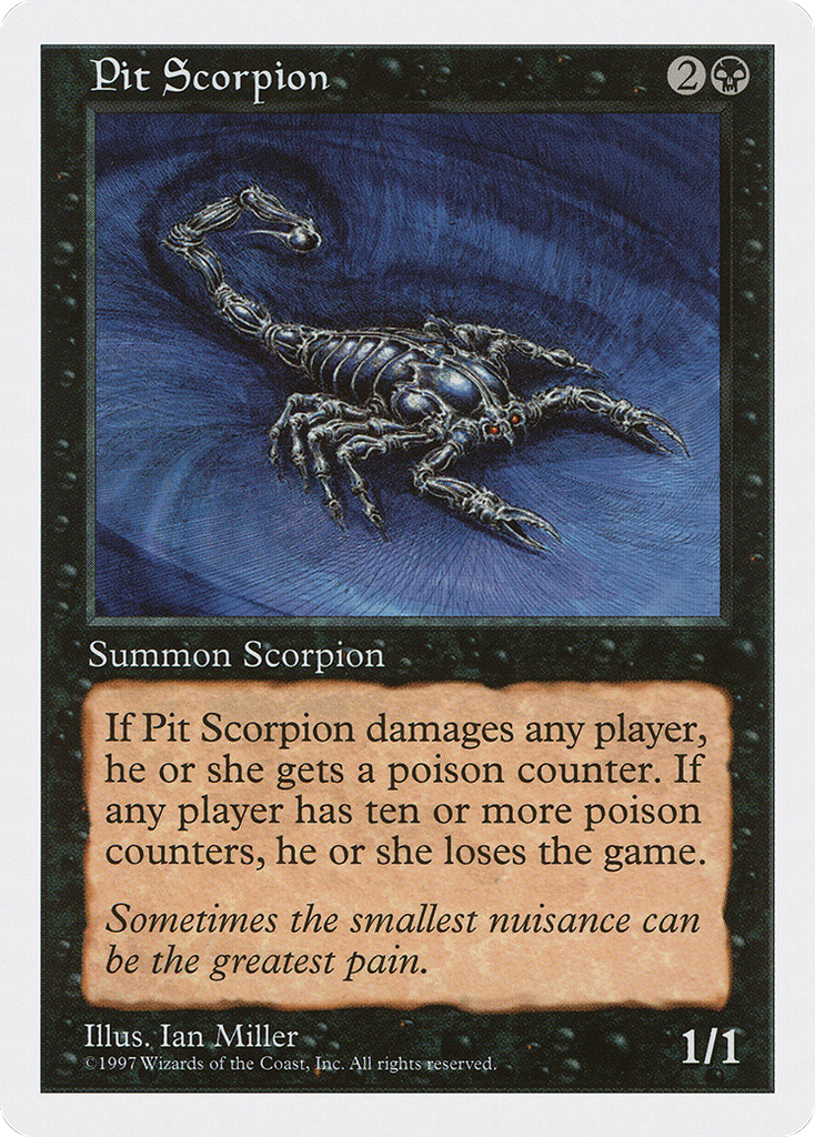 Magic: The Gathering - Pit Scorpion - Fifth Edition