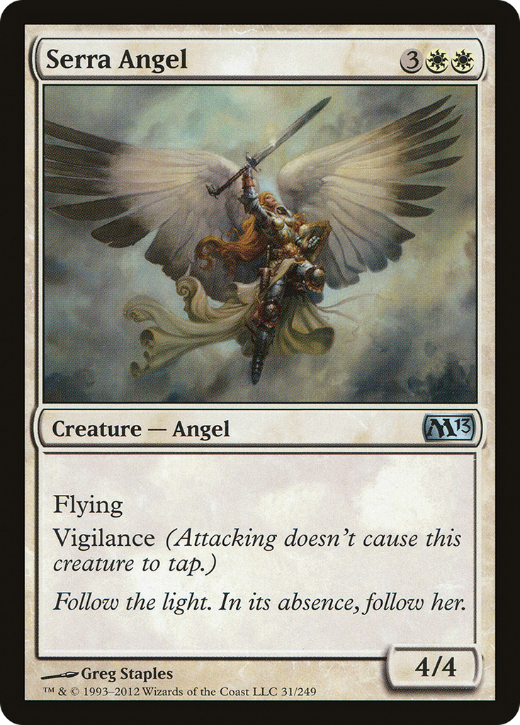 Magic: The Gathering - Serra Angel - Magic 2013