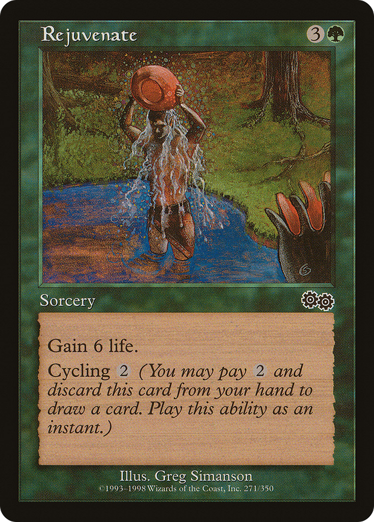 Magic: The Gathering - Rejuvenate - Urza's Saga