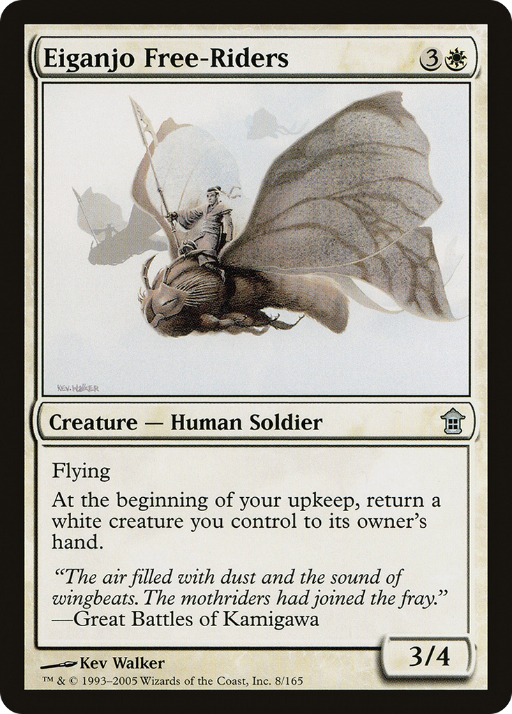 Magic: The Gathering - Eiganjo Free-Riders - Saviors of Kamigawa