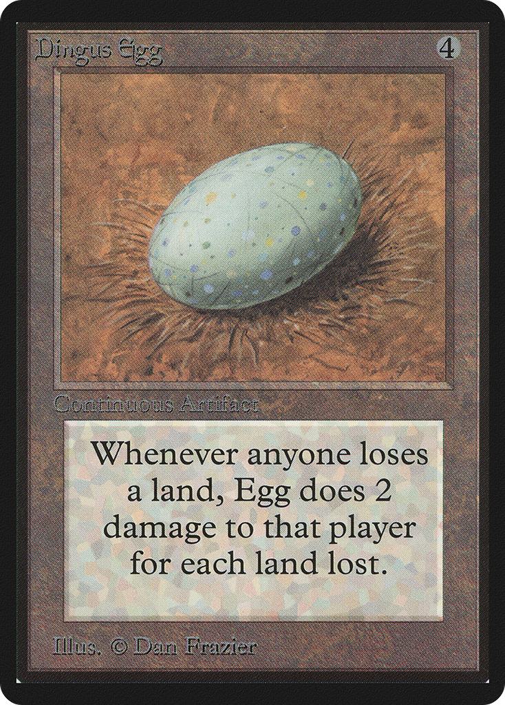 Magic: The Gathering - Dingus Egg - Limited Edition Beta