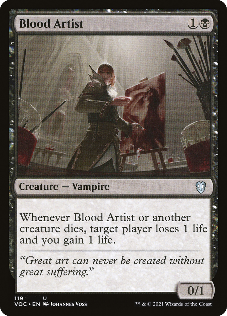 Magic: The Gathering - Blood Artist - Crimson Vow Commander