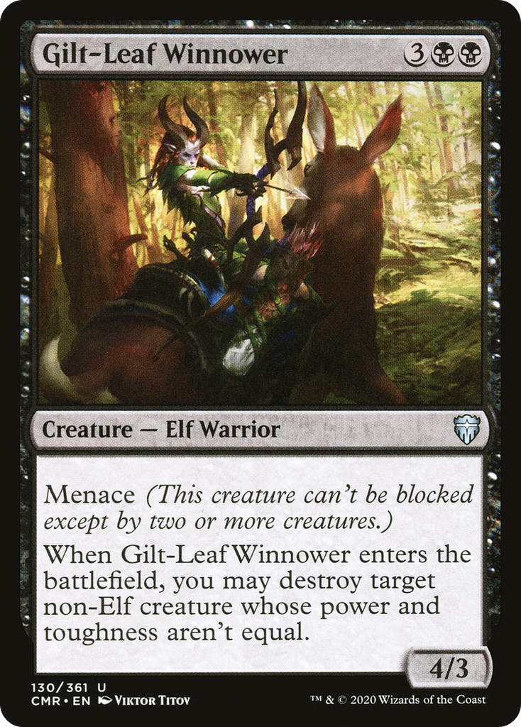Magic: The Gathering - Gilt-Leaf Winnower - Commander Legends