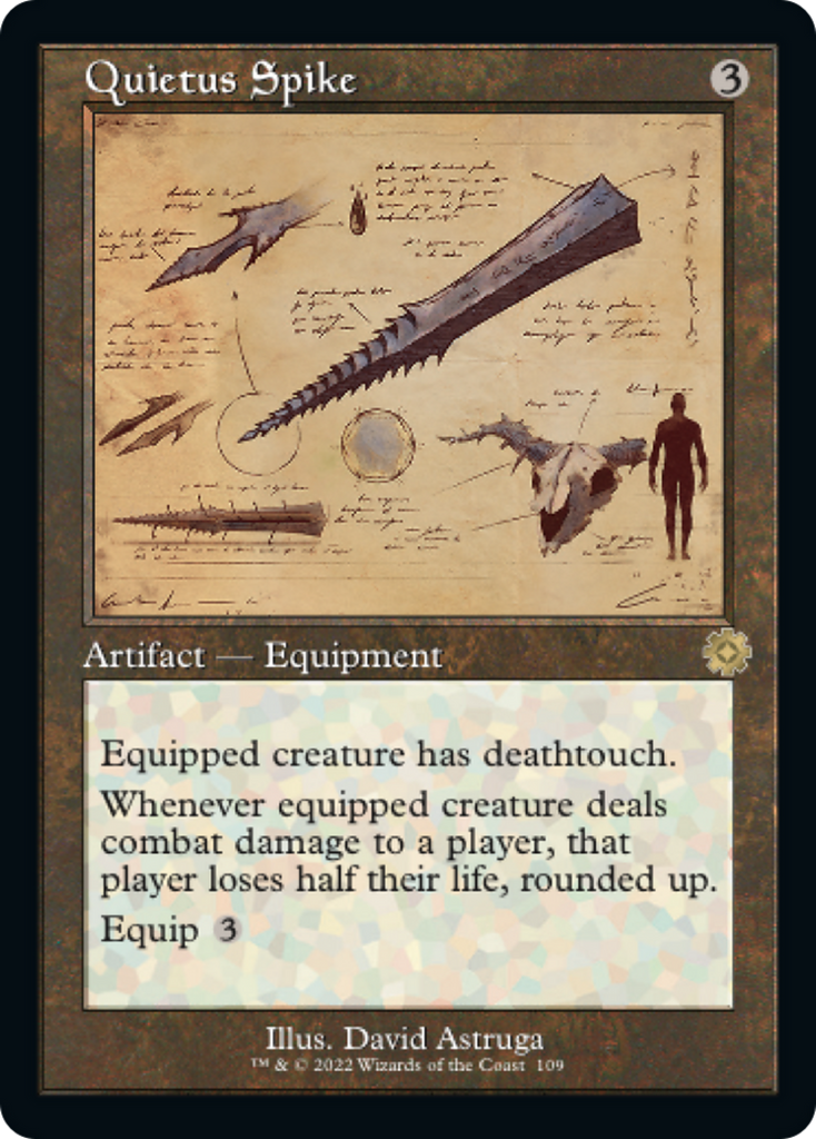 Magic: The Gathering - Quietus Spike - The Brothers' War Retro Artifacts