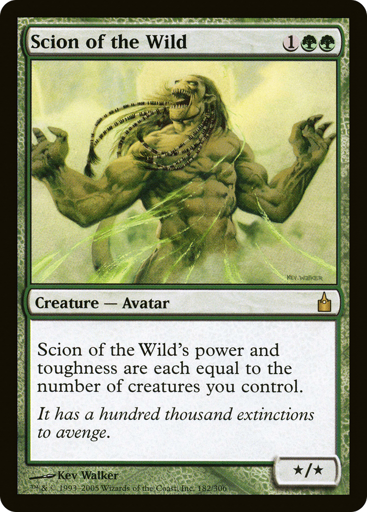 Magic: The Gathering - Scion of the Wild - Ravnica: City of Guilds