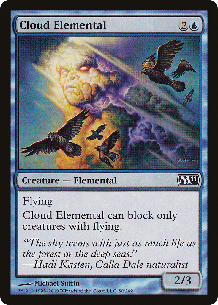 Magic: The Gathering - Cloud Elemental - Magic 2011