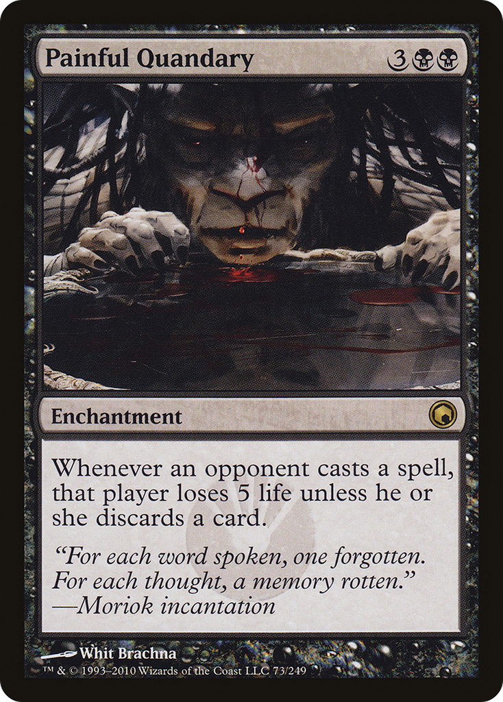 Magic: The Gathering - Painful Quandary - Scars of Mirrodin