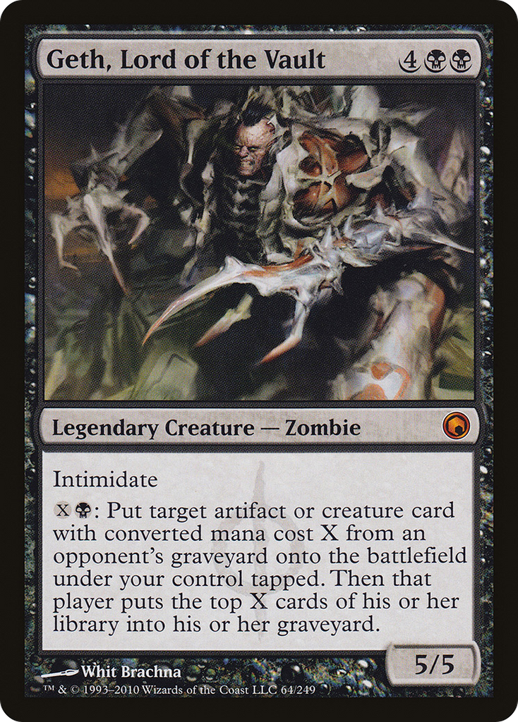 Magic: The Gathering - Geth, Lord of the Vault - Scars of Mirrodin