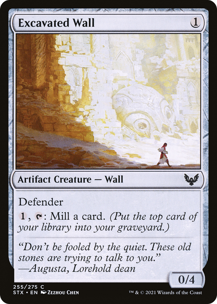 Magic: The Gathering - Excavated Wall - Strixhaven: School of Mages