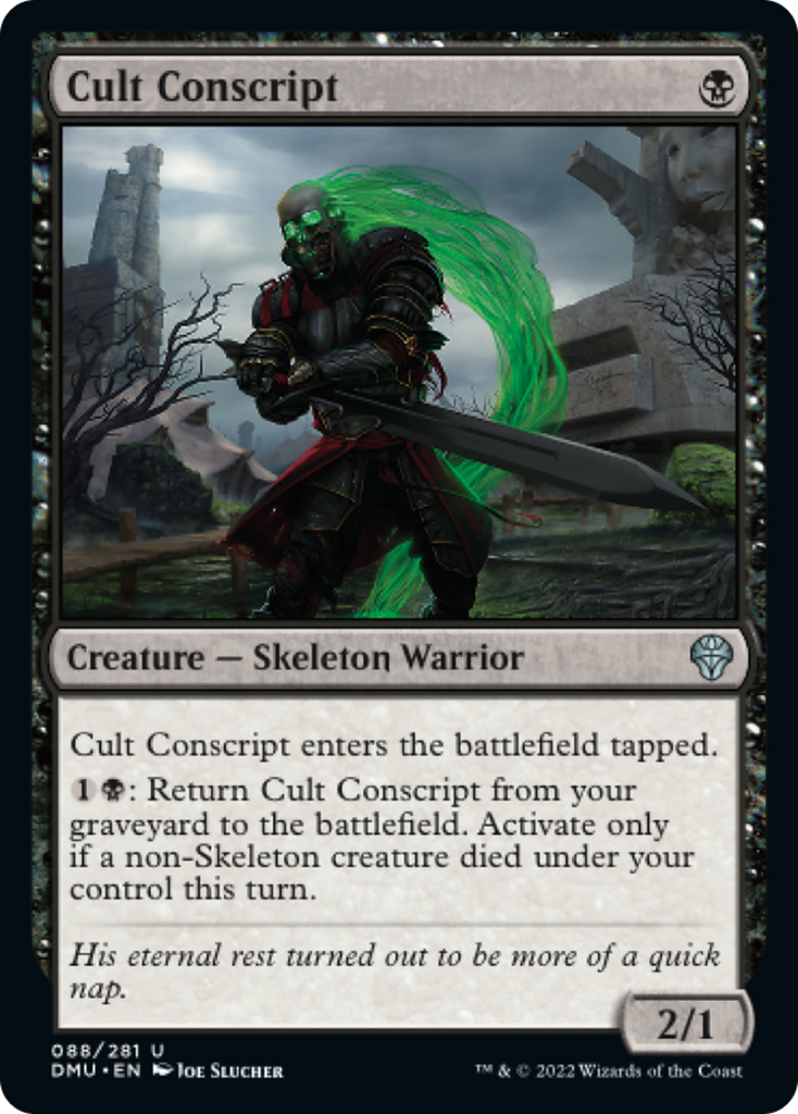 Magic: The Gathering - Cult Conscript Foil - Dominaria United