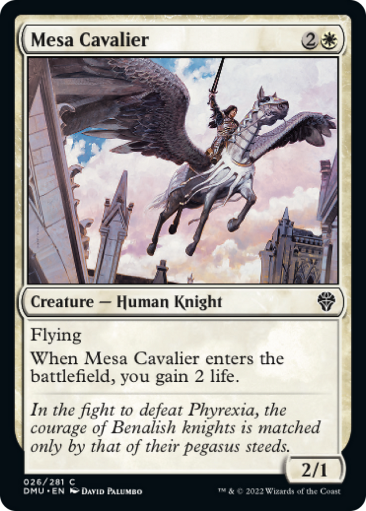 Magic: The Gathering - Mesa Cavalier - Dominaria United
