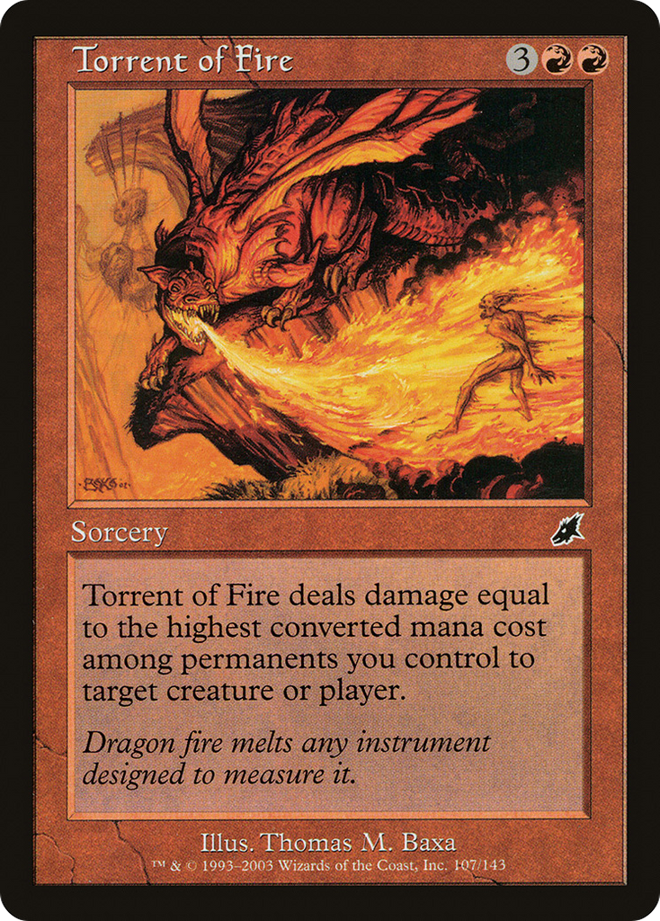 Magic: The Gathering - Torrent of Fire - Scourge