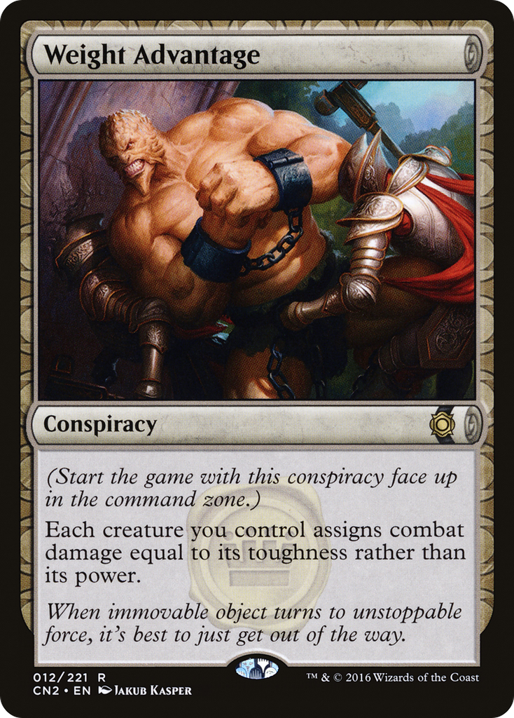 Magic: The Gathering - Weight Advantage - Conspiracy: Take the Crown