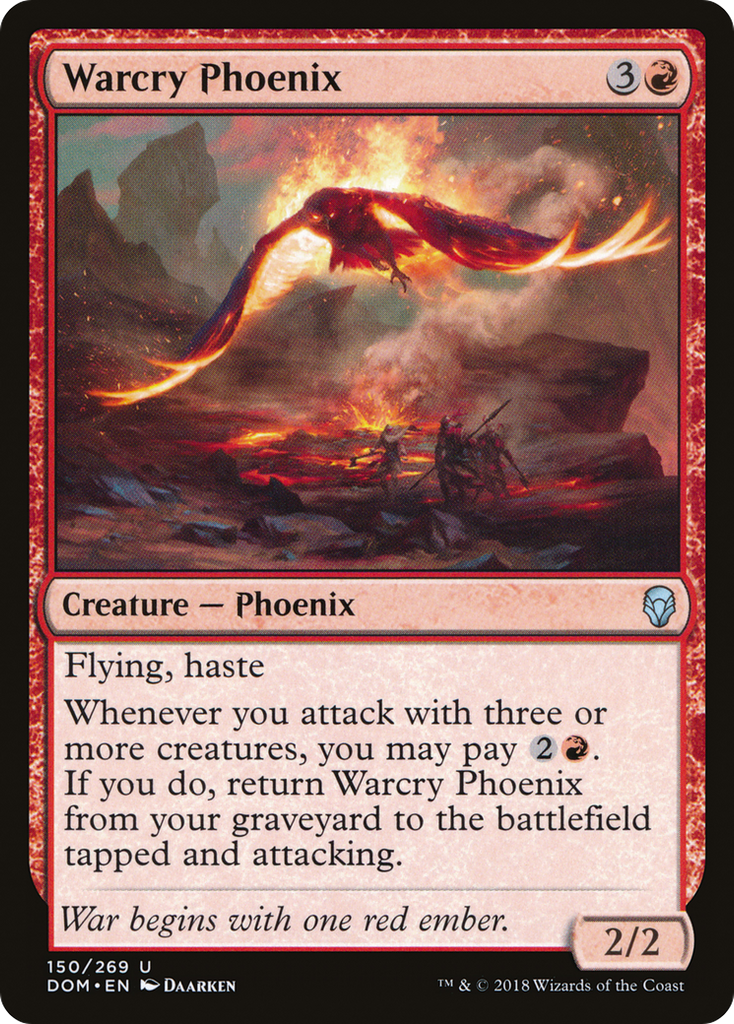 Magic: The Gathering - Warcry Phoenix - Dominaria