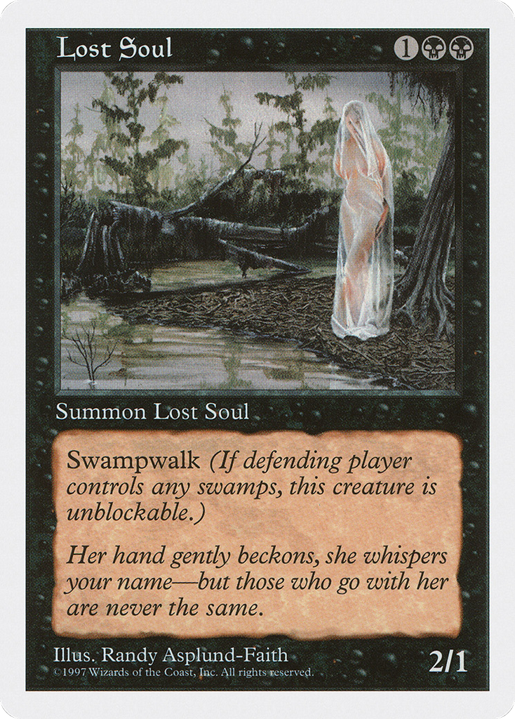 Magic: The Gathering - Lost Soul - Fifth Edition