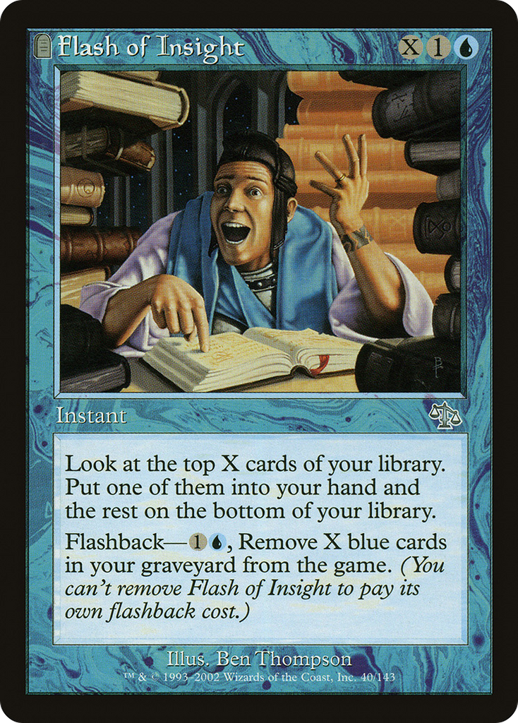 Magic: The Gathering - Flash of Insight - Judgment