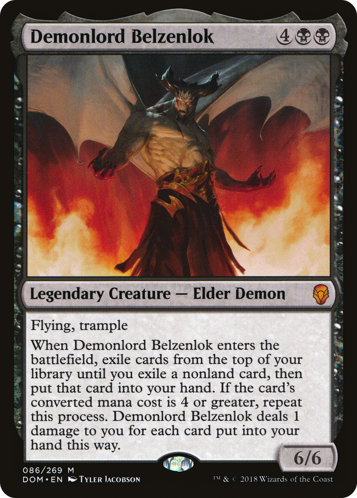 Magic: The Gathering - Demonlord Belzenlok - Dominaria