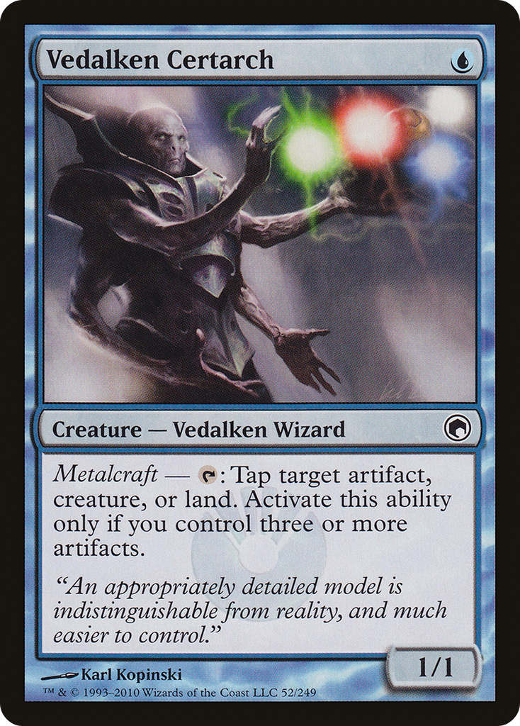 Magic: The Gathering - Vedalken Certarch - Scars of Mirrodin