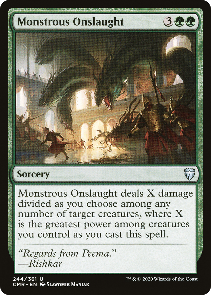 Magic: The Gathering - Monstrous Onslaught - Commander Legends