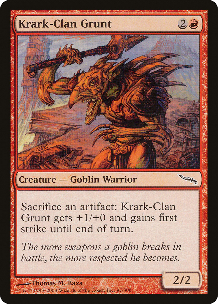 Magic: The Gathering - Krark-Clan Grunt - Mirrodin